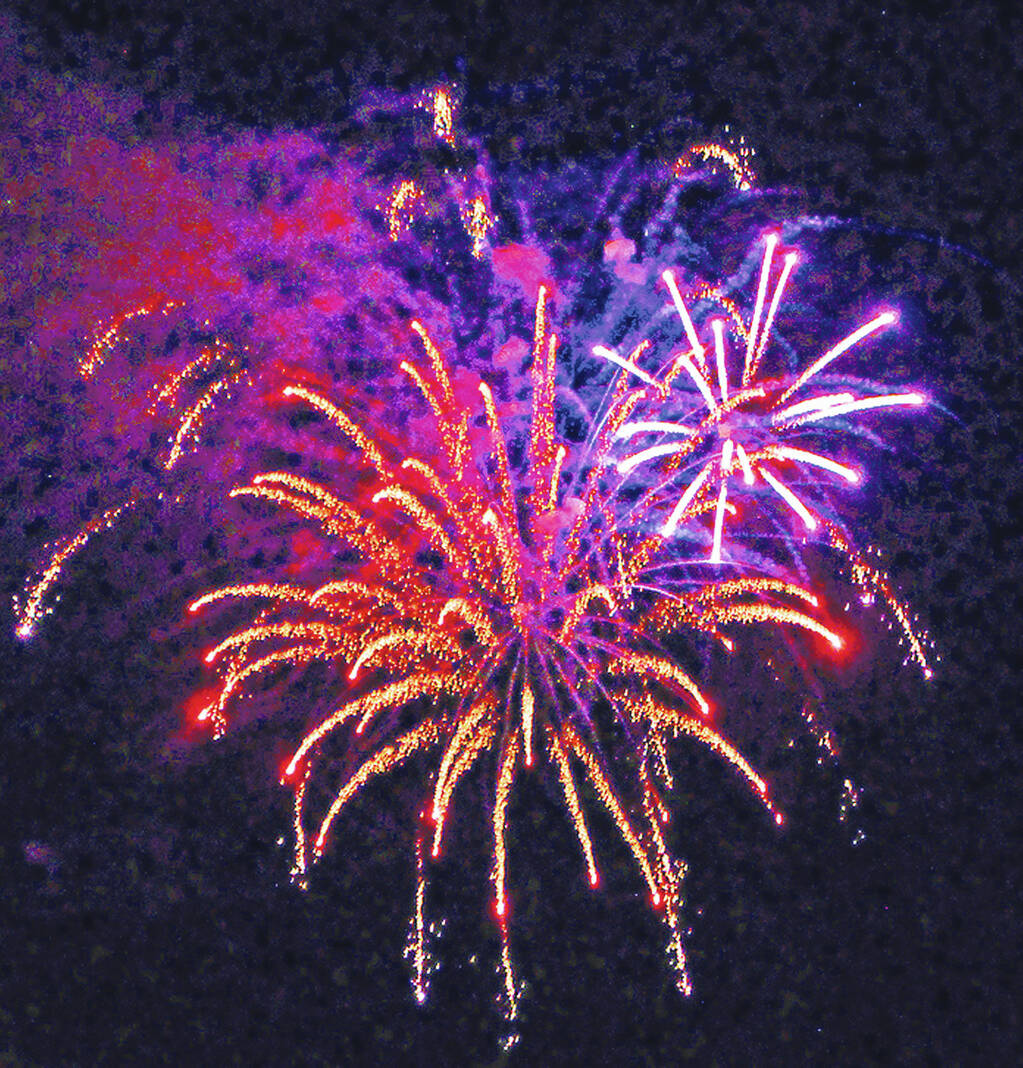 Fireworks over Hillsboro The Times Gazette