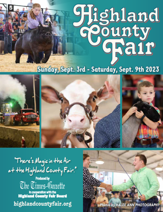 Highland County Fairbook 2023 The Times Gazette